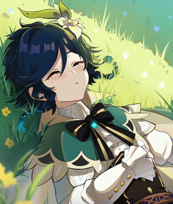 ảnh venti phong cách anime