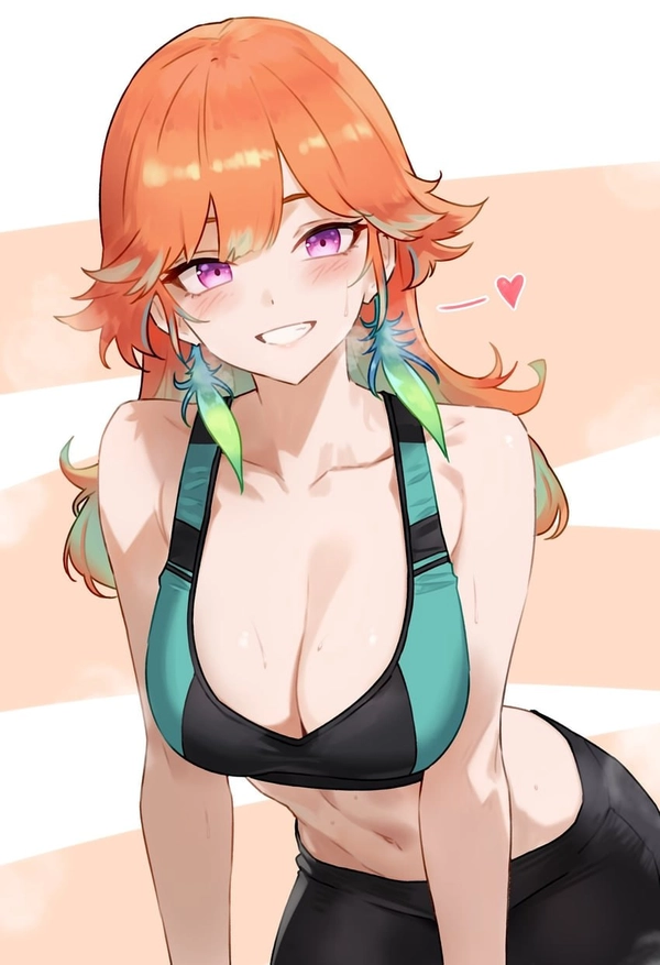 anime nữ ngực to quyến rũ
