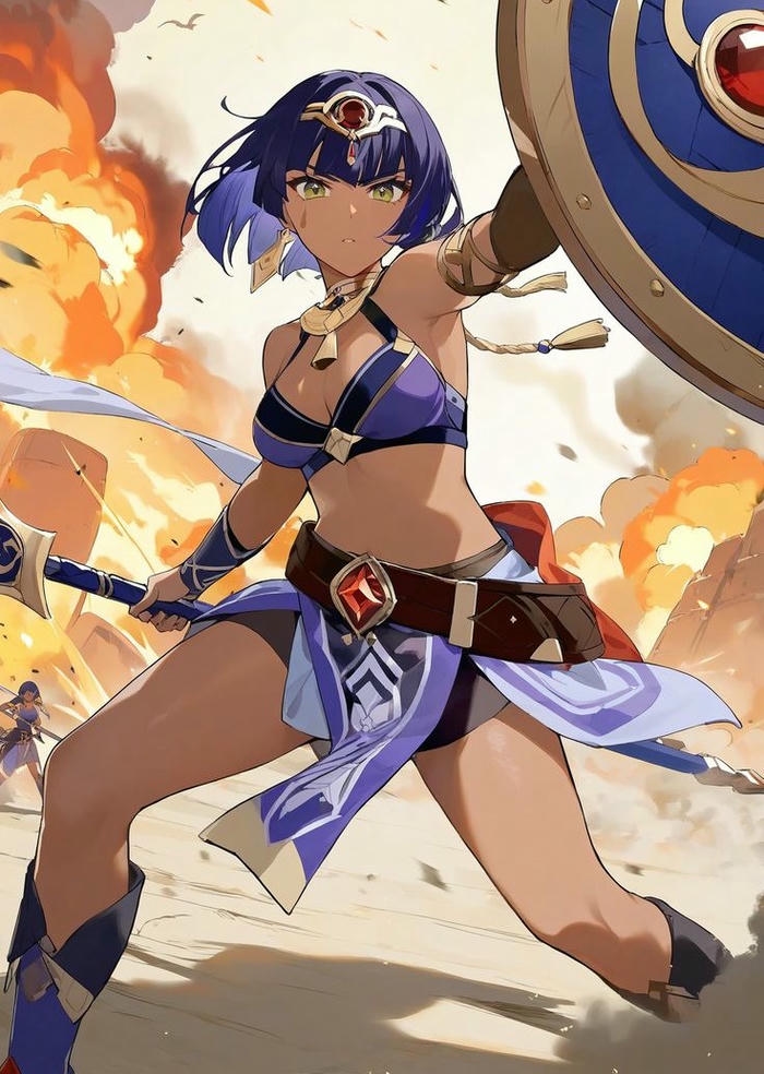 hình Candace phong cách anime