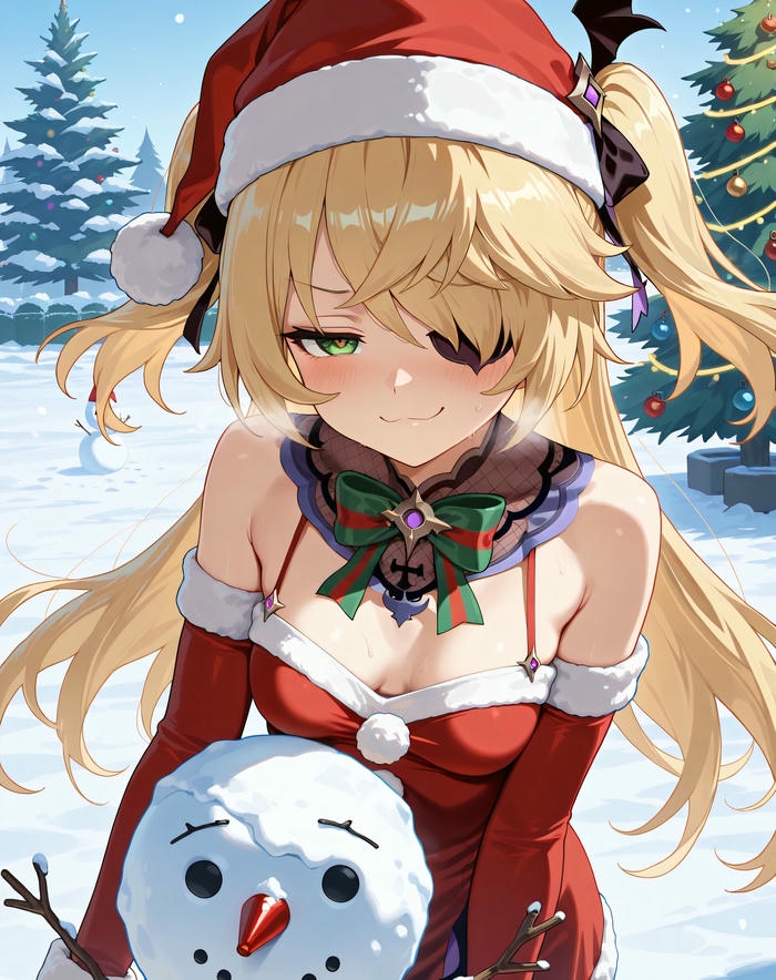 hình Fischl dễ thương anime