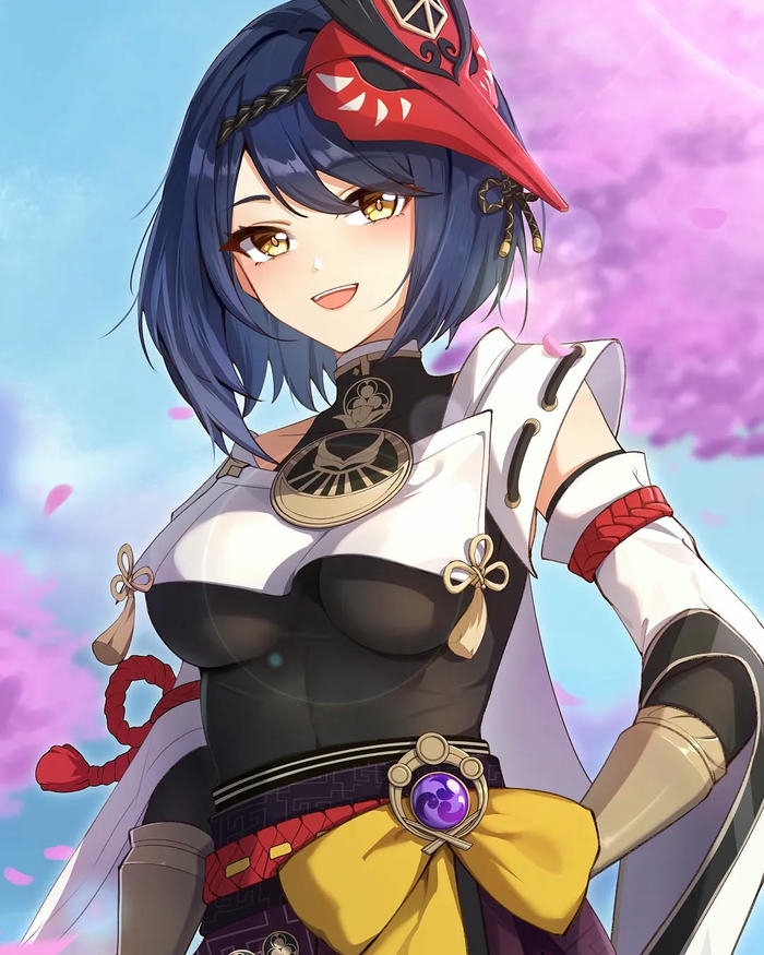 hình Kujou Sara fanart