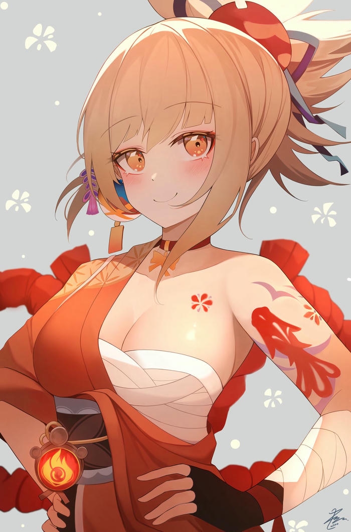 hình Naganohara Yoimiya cute