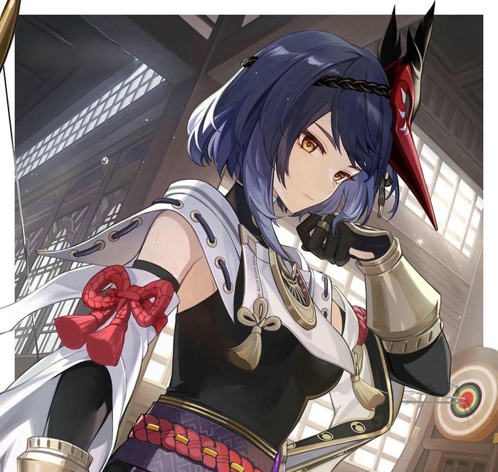 hình ảnh nhân vật Kujou Sara
