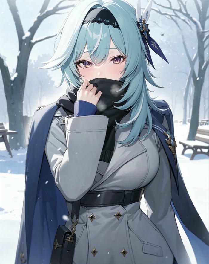 hình eula anime cute và dễ thương