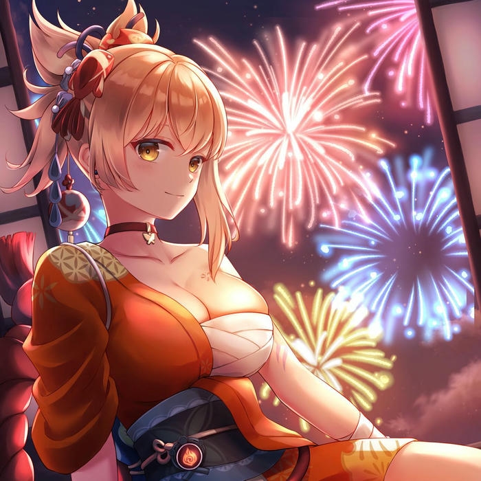 hình nền Yoimiya 4k
