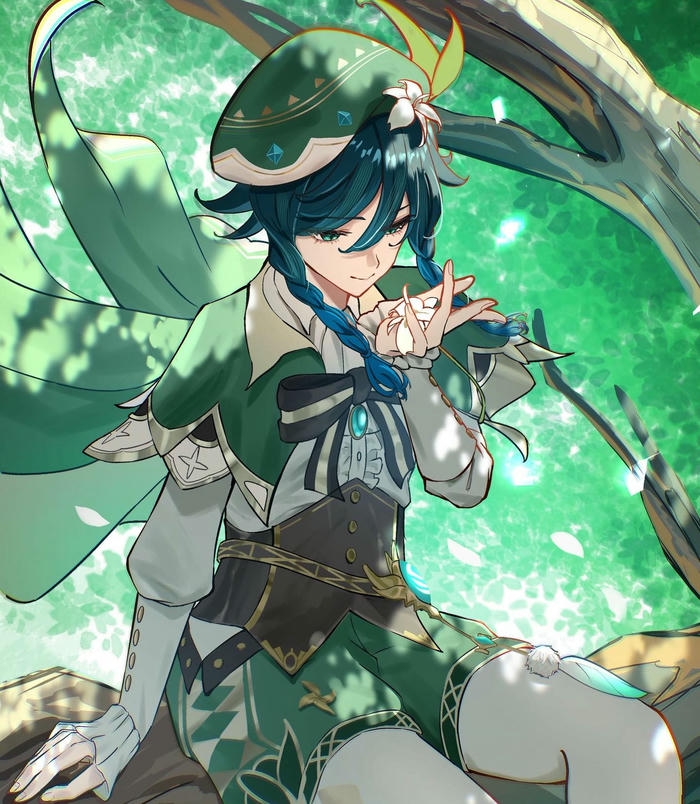 hình venti nhân vật anime
