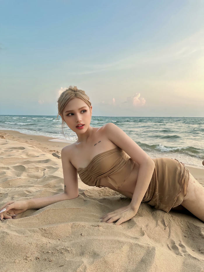 xoài non bikini chụp ảnh hè