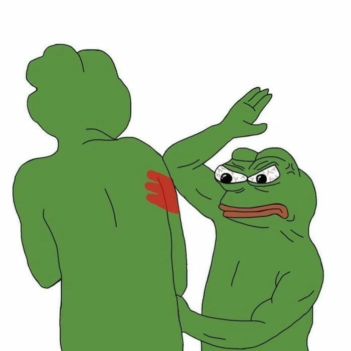 ảnh meme chê đánh bạn