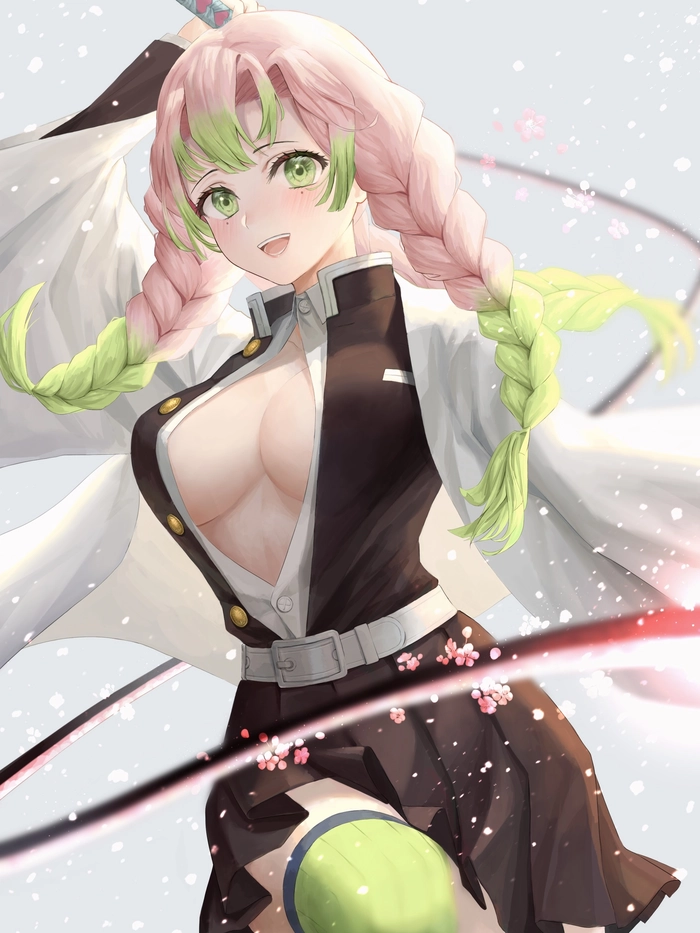 mitsuri kanroji bikini art