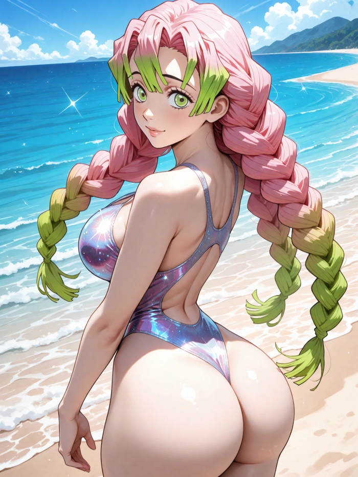 mitsuri sexy fanart đẹp